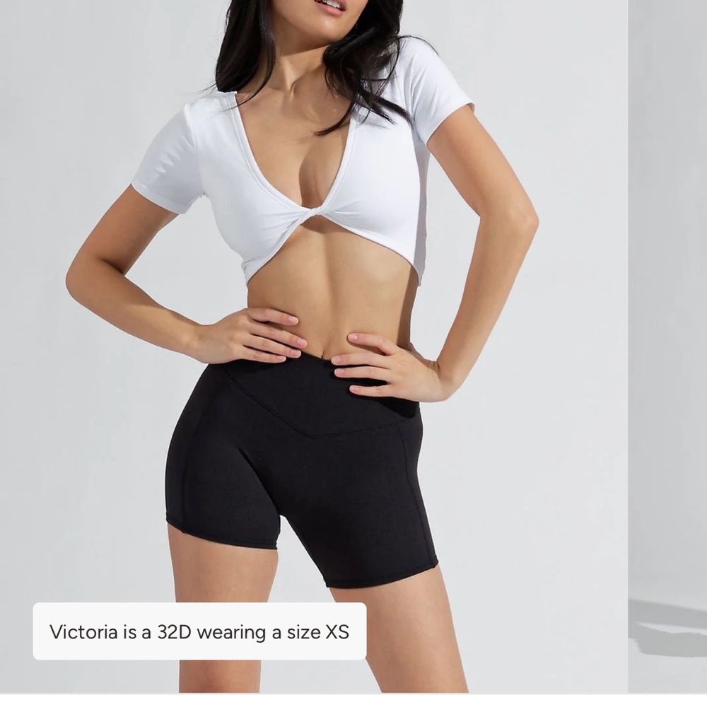 BuffBunny Black Reversible Crop Top